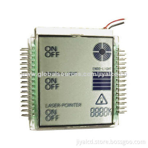 Segment Alphanumeric LCD Module, TN, STN, FSTN Mode, LED backlight, Customized Products Welcomed